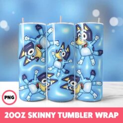 Cartoons 11 Tumbler Wrap, 20oz Skinny Tumbler Wrap