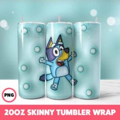 Cartoons 18 Tumbler Wrap, 20oz Skinny Tumbler Wrap