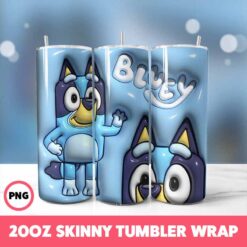 Cartoons 23 Tumbler Wrap, 20oz Skinny Tumbler Wrap