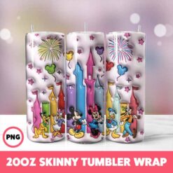 Cartoons Christmas 82 Tumbler Wrap, 20oz Skinny Tumbler Wrap