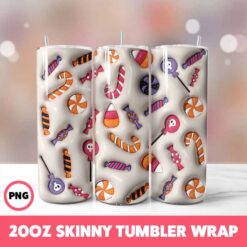 Christmas 85 Tumbler Wrap, 20oz Skinny Tumbler Wrap