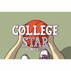 College Star Font