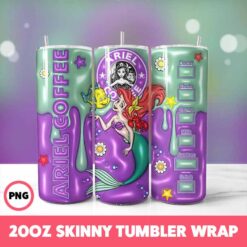 Fairy Tales 14 Tumbler Wrap, 20oz Skinny Tumbler Wrap