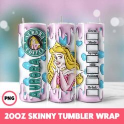 Fairy Tales 21 Tumbler Wrap, 20oz Skinny Tumbler Wrap