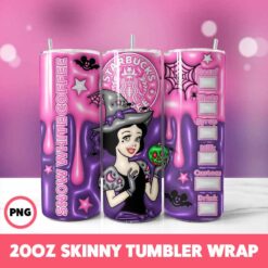 Fairy Tales 3 Tumbler Wrap, 20oz Skinny Tumbler Wrap