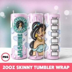 Fairy Tales 32 Tumbler Wrap, 20oz Skinny Tumbler Wrap