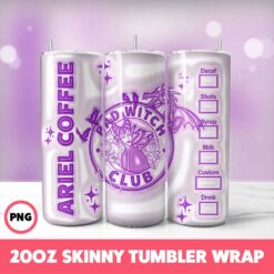 Fairy Tales 35 Tumbler Wrap, 20oz Skinny Tumbler Wrap