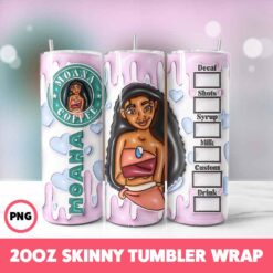 Fairy Tales 38 Tumbler Wrap, 20oz Skinny Tumbler Wrap