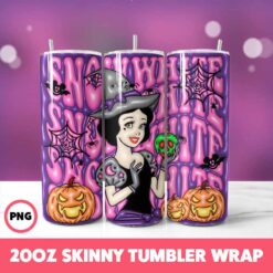 Fairy Tales 50 Tumbler Wrap, 20oz Skinny Tumbler Wrap