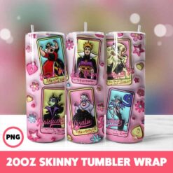 Fairy Tales 51 Tumbler Wrap, 20oz Skinny Tumbler Wrap