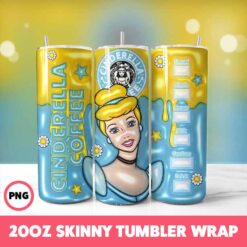 Fairy Tales 8 Tumbler Wrap, 20oz Skinny Tumbler Wrap