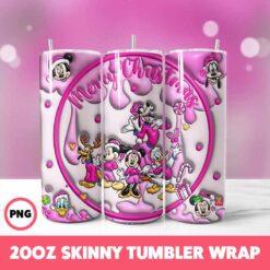 Grinchmas 90 Tumbler Wrap, 20oz Skinny Tumbler Wrap