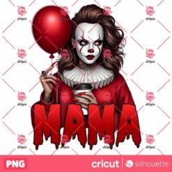 Halloween Mama PNG, Halloween Horror Mama Movie Custom Kid Name PNG, Halloween Horror PNG