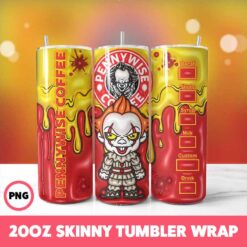 Halloween Spooky Season 225 Tumbler Wrap, 20oz Skinny Tumbler Wrap