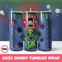 Halloween Spooky Season 34 Tumbler Wrap, 20oz Skinny Tumbler Wrap