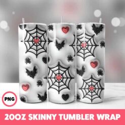 Halloween Spooky Season 51 Tumbler Wrap, 20oz Skinny Tumbler Wrap