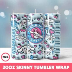 Hello Kitty 10 Tumbler Wrap, 20oz Skinny Tumbler Wrap