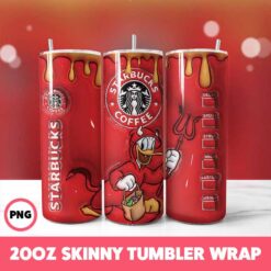 Mickey Mouse 13 Tumbler Wrap, 20oz Skinny Tumbler Wrap