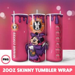 Mickey Mouse 26 Tumbler Wrap, 20oz Skinny Tumbler Wrap