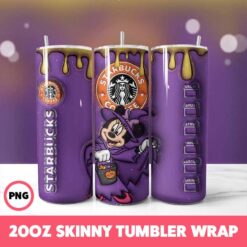 Mickey Mouse 3 Tumbler Wrap, 20oz Skinny Tumbler Wrap