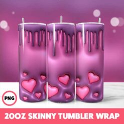 Misc 10 Tumbler Wrap, 20oz Skinny Tumbler Wrap