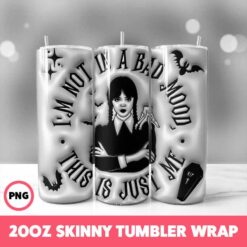 Misc 18 Tumbler Wrap, 20oz Skinny Tumbler Wrap