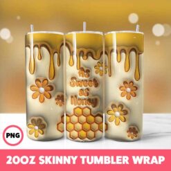 Misc 21 Tumbler Wrap, 20oz Skinny Tumbler Wrap