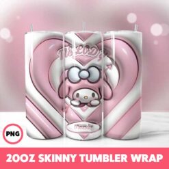 Misc 27 Tumbler Wrap, 20oz Skinny Tumbler Wrap