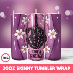 Misc 57 Tumbler Wrap, 20oz Skinny Tumbler Wrap