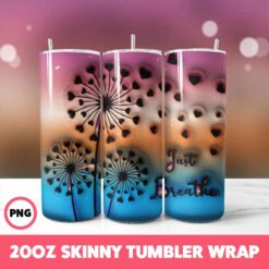 Misc 60 Tumbler Wrap, 20oz Skinny Tumbler Wrap