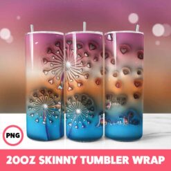 Misc 63 Tumbler Wrap, 20oz Skinny Tumbler Wrap