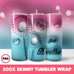 Misc 68 Tumbler Wrap, 20oz Skinny Tumbler Wrap