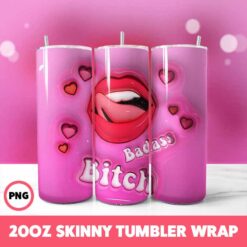 Misc 7 Tumbler Wrap, 20oz Skinny Tumbler Wrap