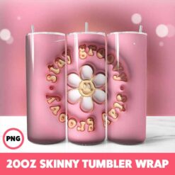 Misc 75 Tumbler Wrap, 20oz Skinny Tumbler Wrap