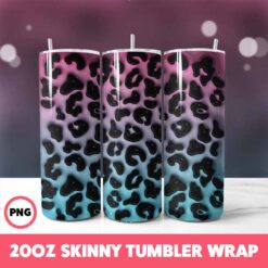 Patterns 10 Tumbler Wrap, 20oz Skinny Tumbler Wrap