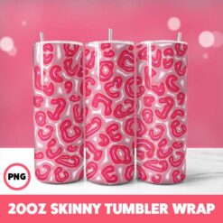 Patterns 14 Tumbler Wrap, 20oz Skinny Tumbler Wrap