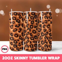 Patterns 16 Tumbler Wrap, 20oz Skinny Tumbler Wrap