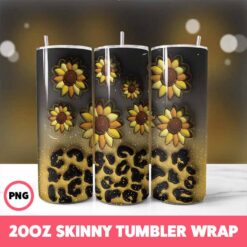 Patterns 5 Tumbler Wrap, 20oz Skinny Tumbler Wrap