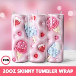 Pride 4 Tumbler Wrap, 20oz Skinny Tumbler Wrap