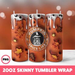 Starbucks Coffee 102 Tumbler Wrap, 20oz Skinny Tumbler Wrap