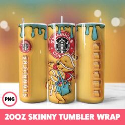 Starbucks Coffee 35 Tumbler Wrap, 20oz Skinny Tumbler Wrap