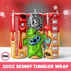 Stitch 13 Tumbler Wrap, 20oz Skinny Tumbler Wrap