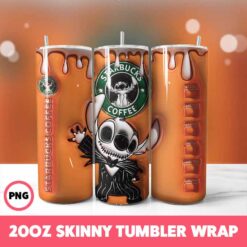 Stitch 20 Tumbler Wrap, 20oz Skinny Tumbler Wrap