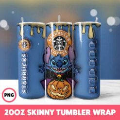 Stitch 21 Tumbler Wrap, 20oz Skinny Tumbler Wrap