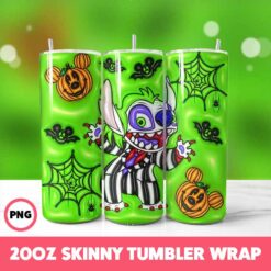 Stitch 45 Tumbler Wrap, 20oz Skinny Tumbler Wrap