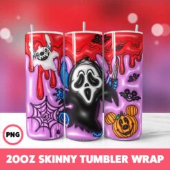 Stitch 58 Tumbler Wrap, 20oz Skinny Tumbler Wrap