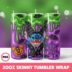 Stitch 62 Tumbler Wrap, 20oz Skinny Tumbler Wrap