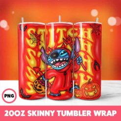 Stitch 69 Tumbler Wrap, 20oz Skinny Tumbler Wrap