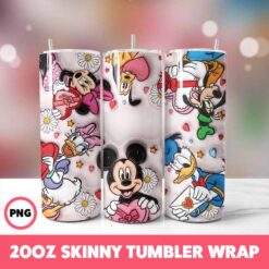 Valentine 152 Tumbler Wrap, 20oz Skinny Tumbler Wrap