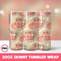 Valentine 65 Tumbler Wrap, 20oz Skinny Tumbler Wrap